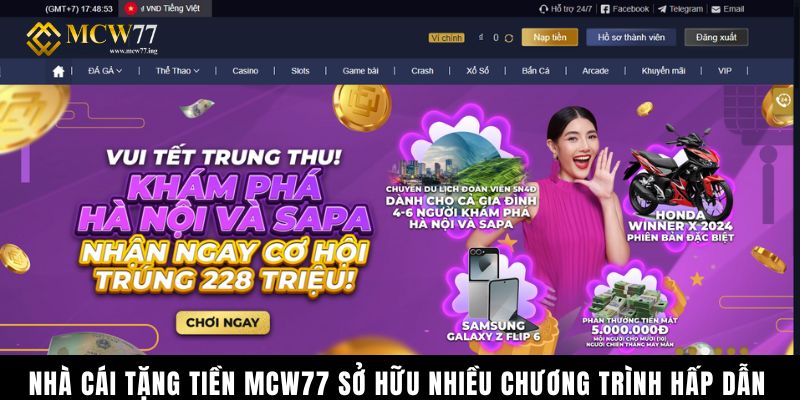 Nhà Cái Tặng Tiền Mcw77 Sở Hữu Nhiều Chương Trình Hấp Dẫn Nhà Cái Tặng Tiền Mcw77 Sở Hữu Nhiều Chương Trình Hấp Dẫn